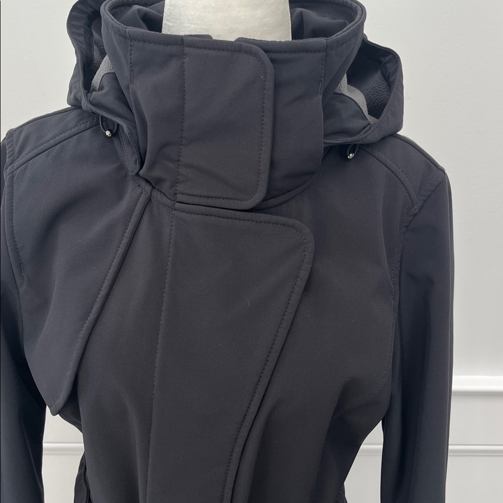 Lole Black Hooded Coat - Picture 5 of 16